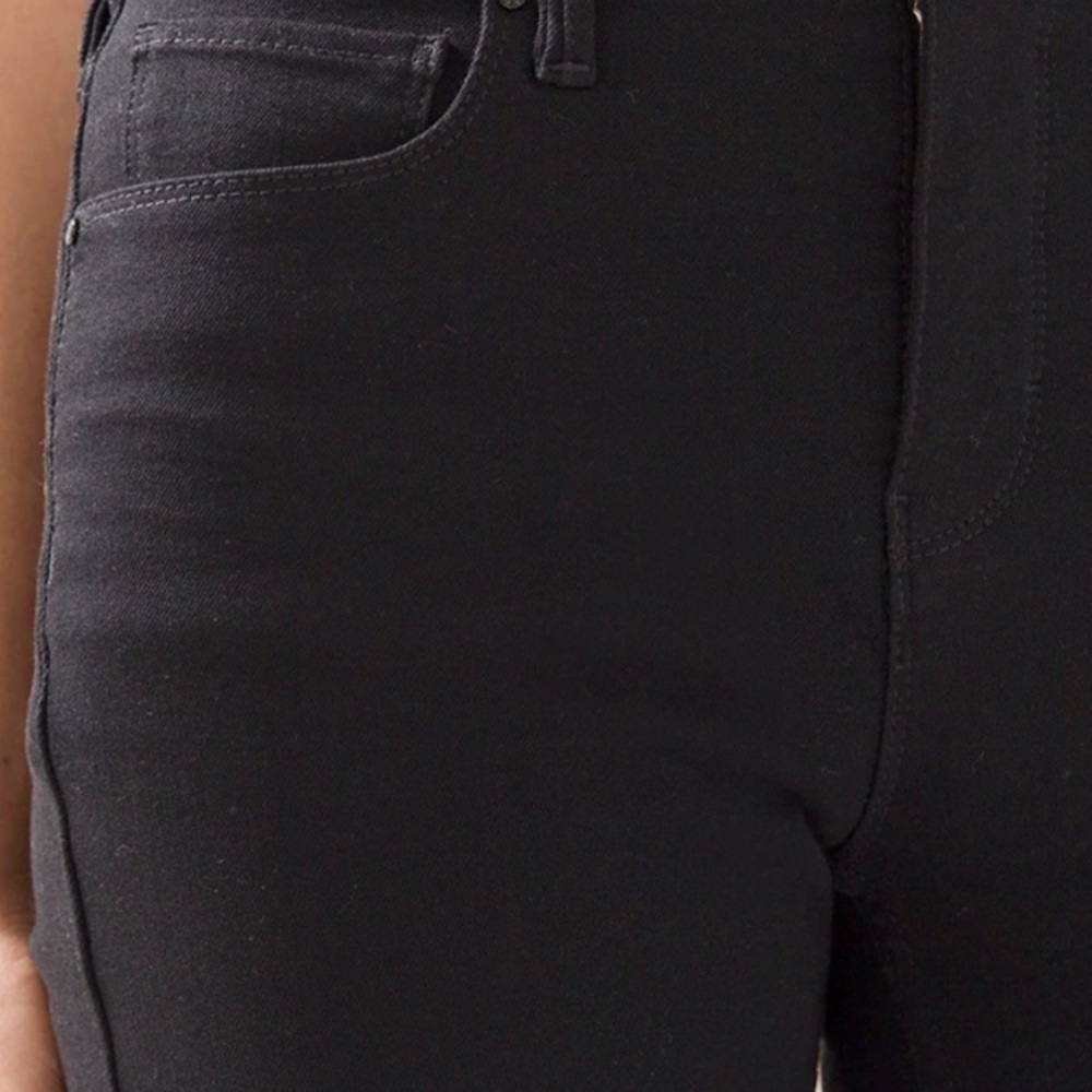 SALE❤️NEW HIGH WAISTED BLACK SUPER-SOFT SKINNY JEANS❤️❤️ - Picture 4 of 9